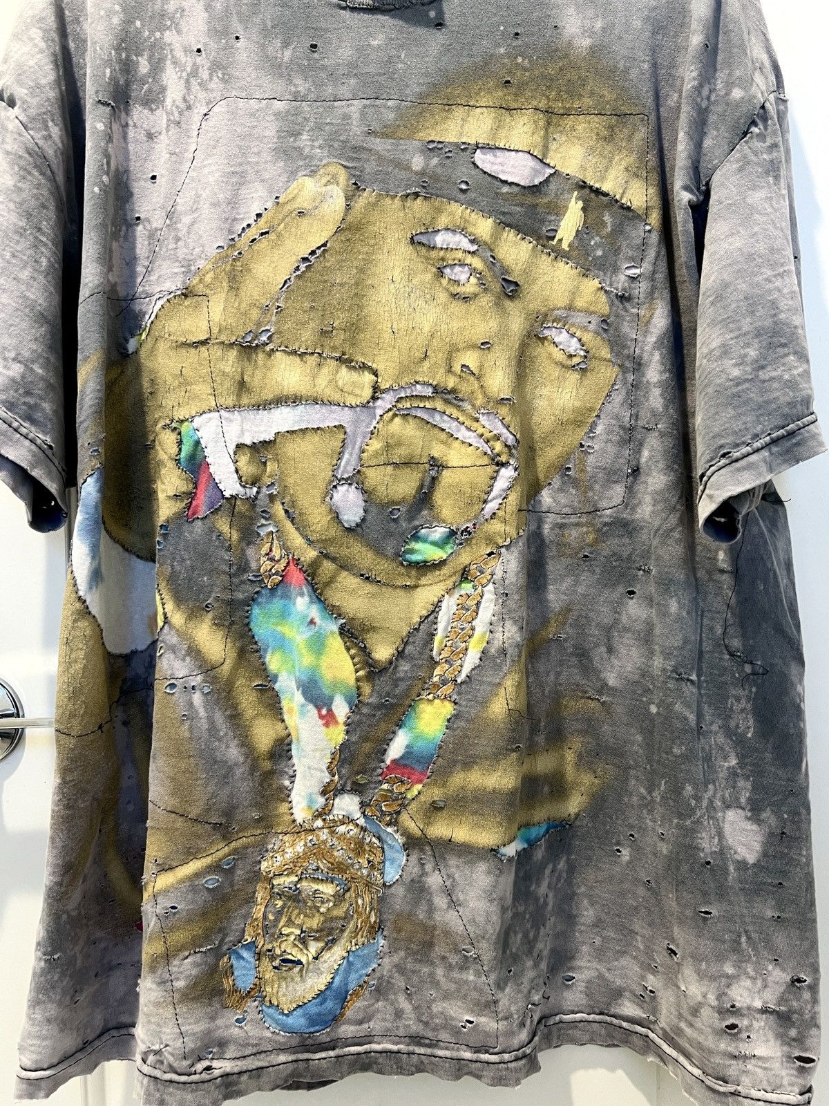 Vintage Repaird 2005 big pun shirt Size US XXL / EU 58 / 5 - 2 Thumbnail