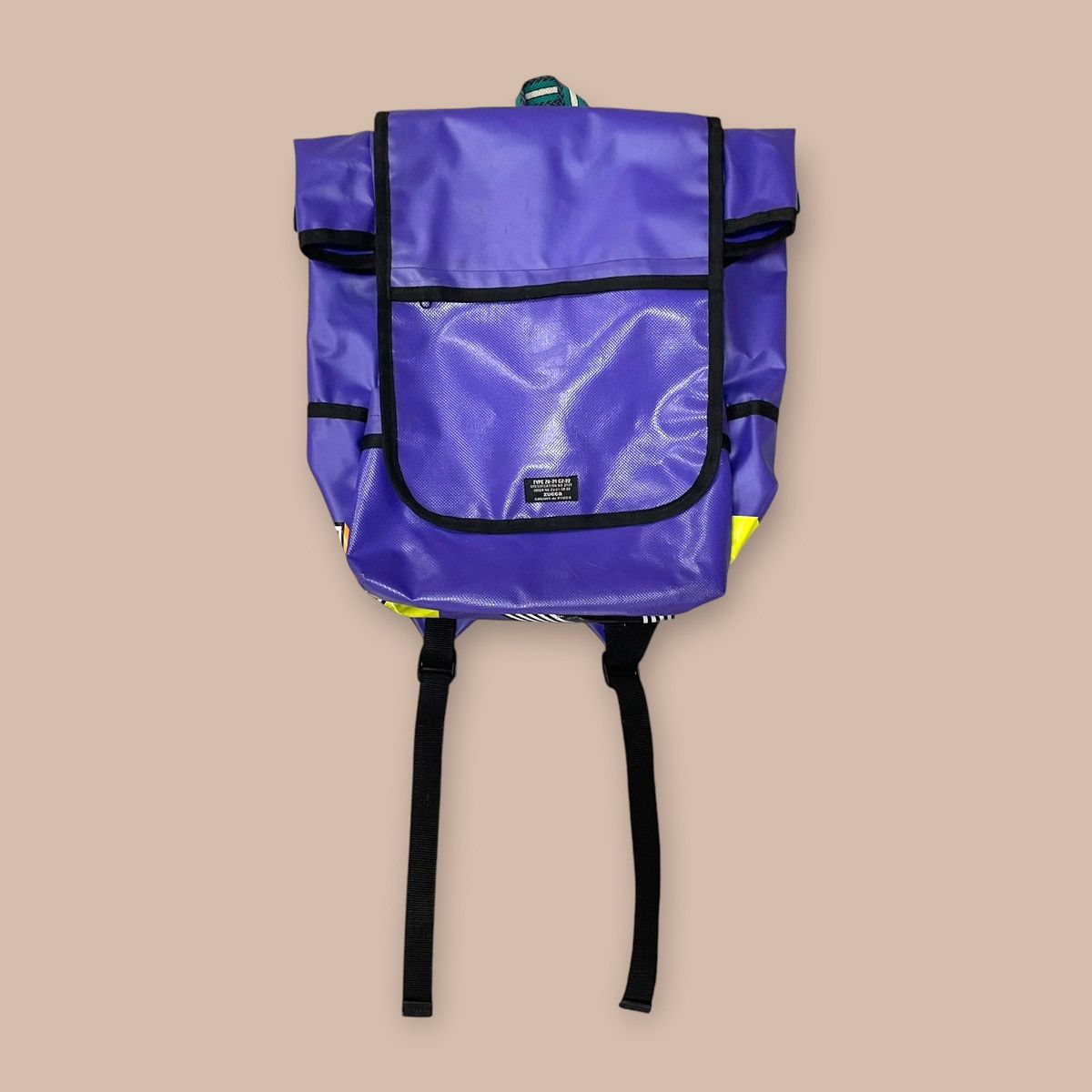 CABANE de ZUCCa ZUCCA Type ZU-21 CZ22 Purple PVC Backpack Size ONE SIZE - 1 Thumbnail
