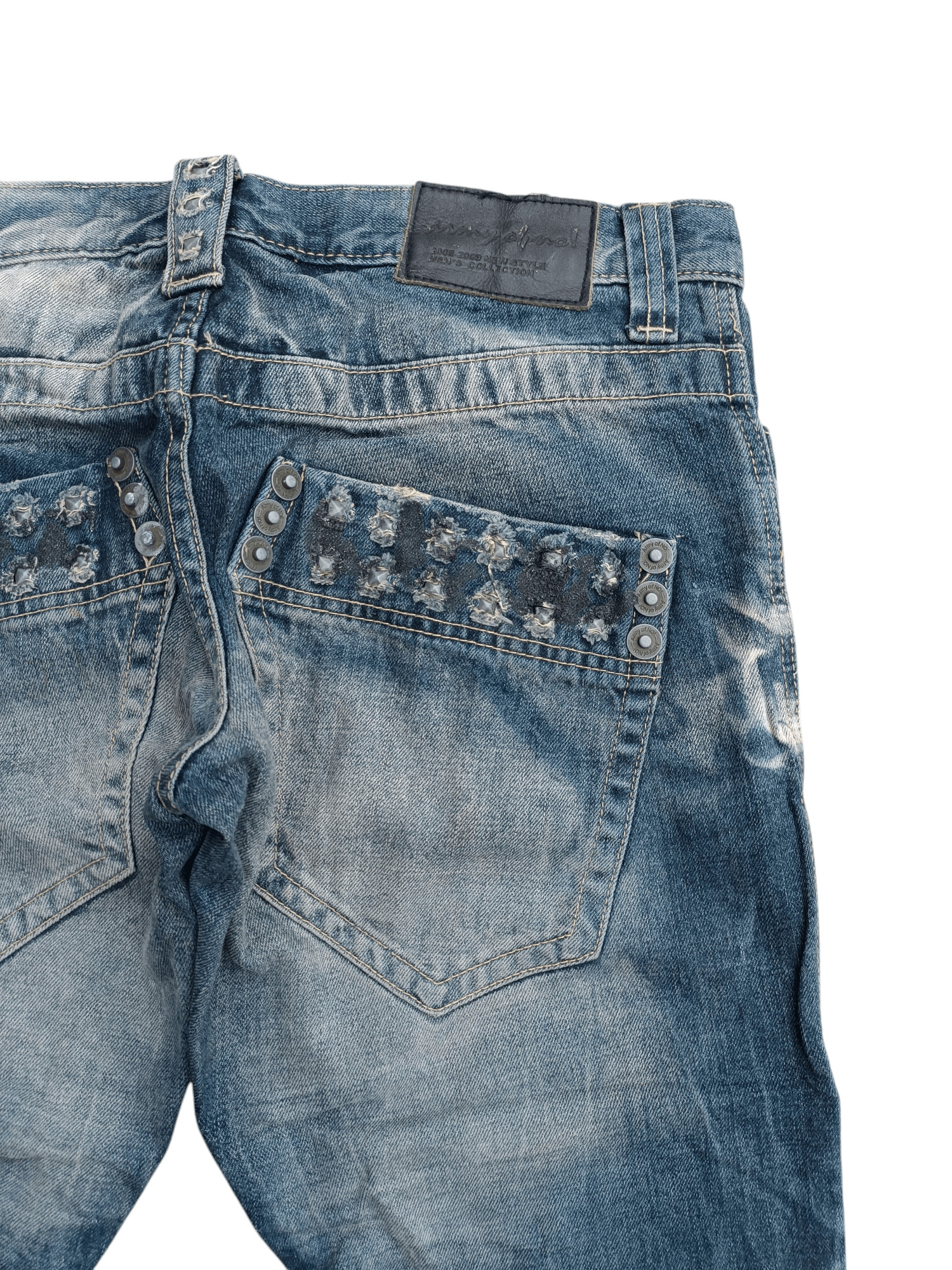 Japanese Brand × Seditionaries × Vintage FLARED💥ARMY OF NO WHISKERS STUD SEDITIONARIES DENIM Size US 32 / EU 48 - 11 Thumbnail