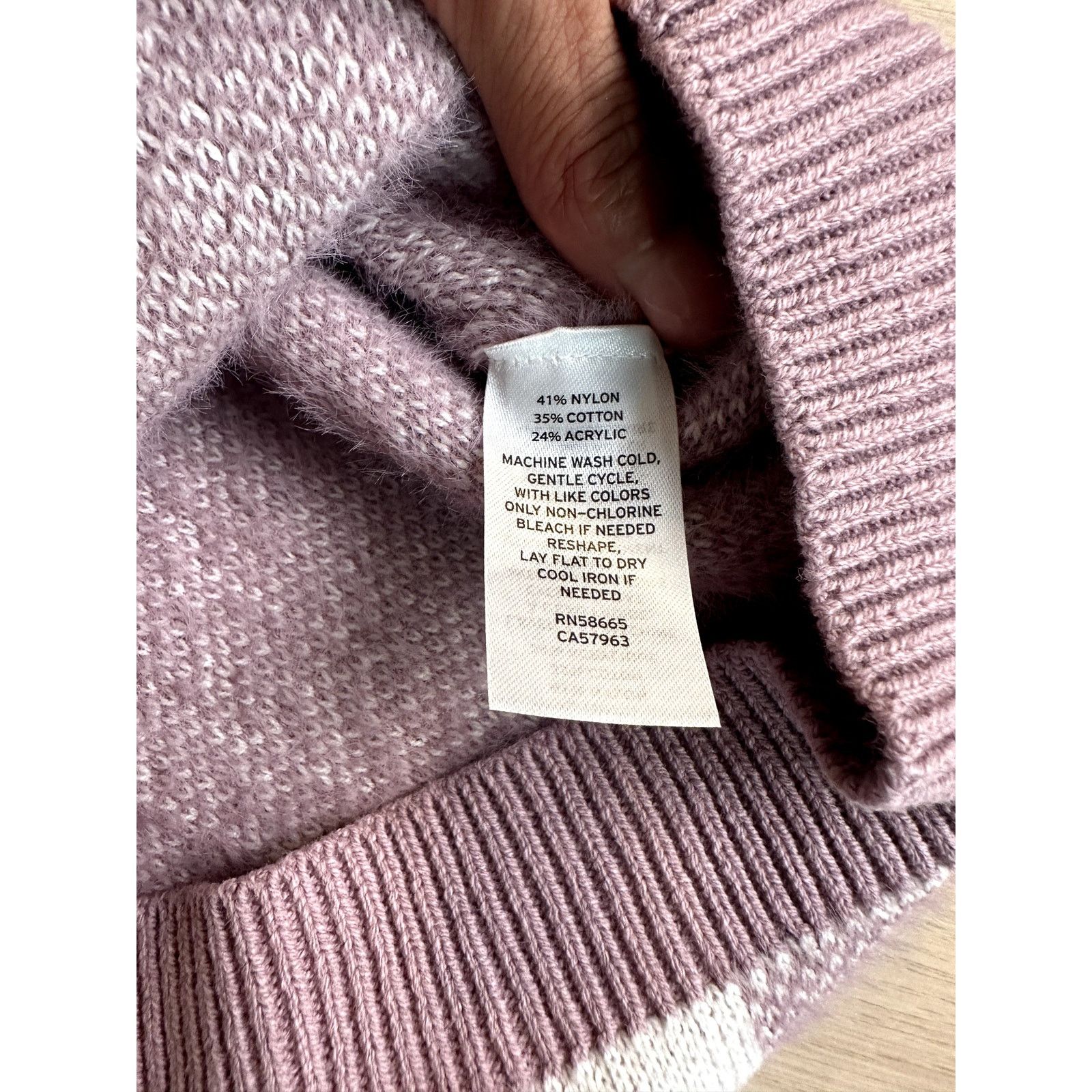 BP. BP Nordstrom Purple Checkered Cardigan - Size S - NEW Size S / US 4 / IT 40 - 7 Thumbnail