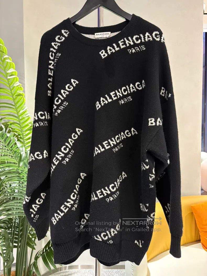 Balenciaga Balenciaga Black Sweater Size XS / US 0-2 / IT 36-38 - 1 Thumbnail