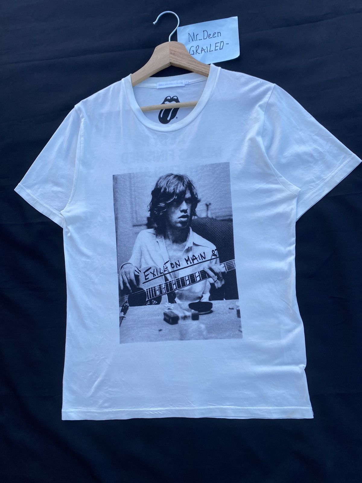 Rare Mick Jagger The Rolling Stones Hysteric Glamour Tee