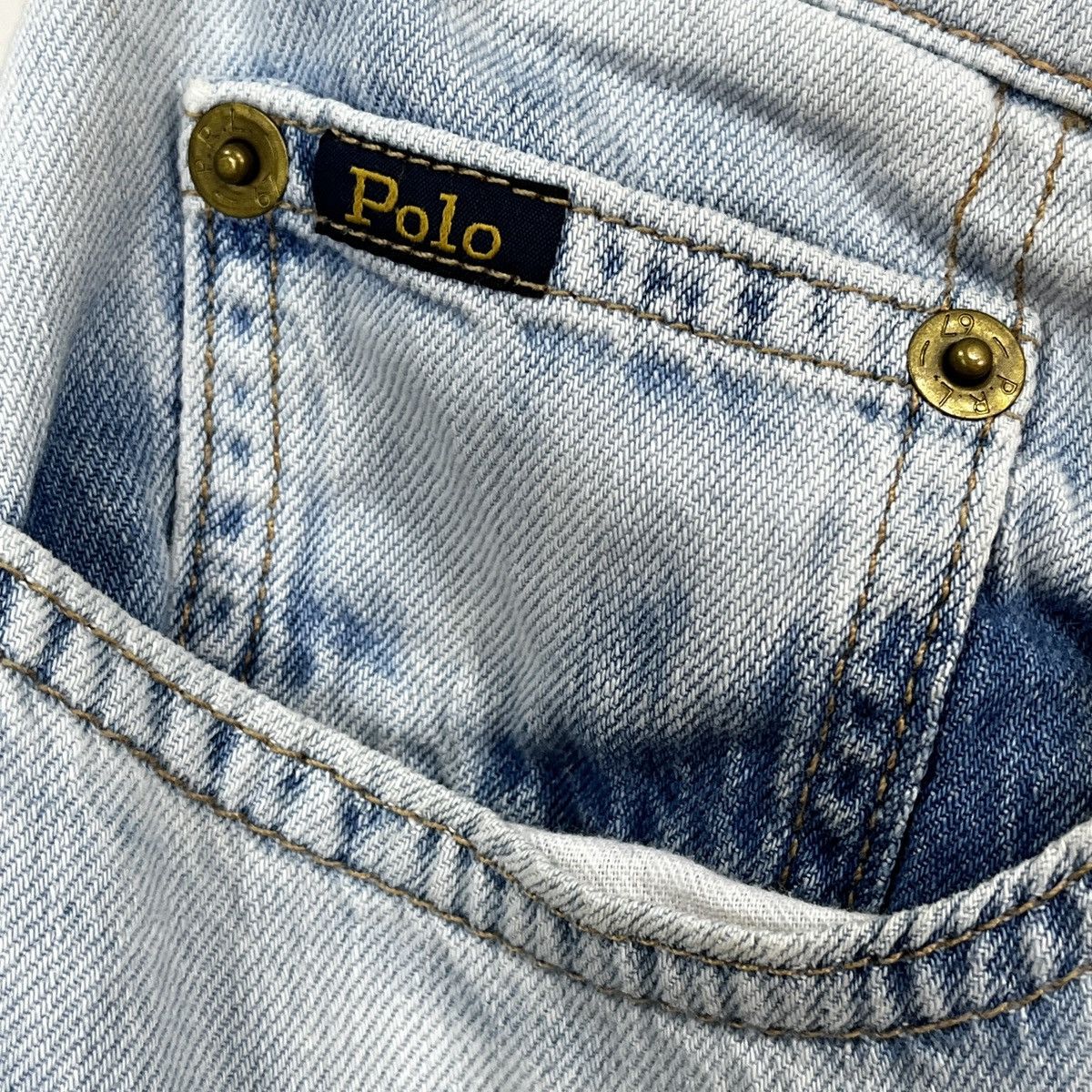 Vintage Vintage Flared Polo Ralph Lauren Denim Jeans Size US 29 - 11 Thumbnail