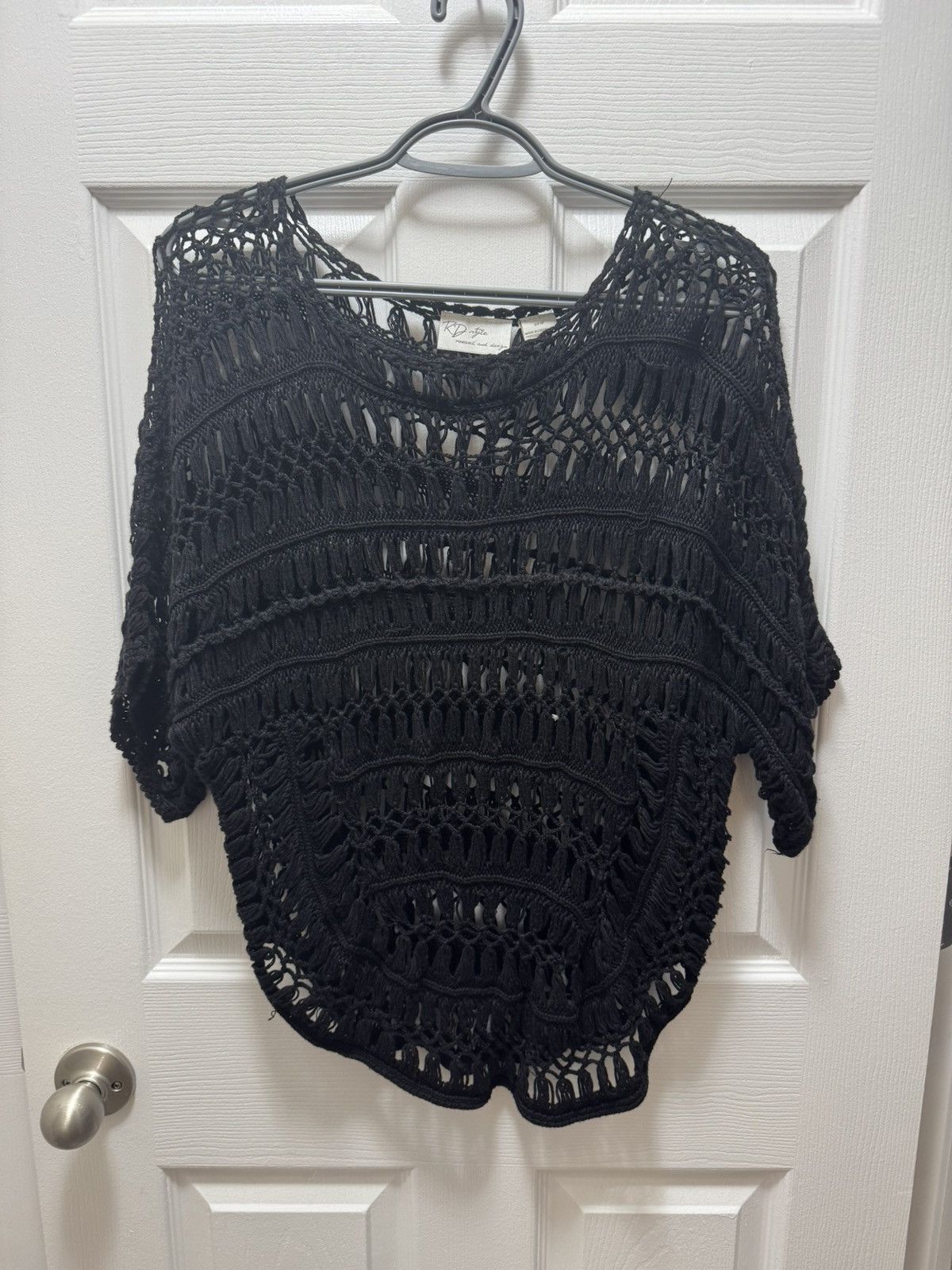 Other RD Style Knitted Avant Garde Top Black Overshirt Size US L / EU 52-54 / 3 - 1 Thumbnail