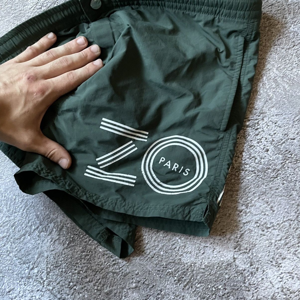 Vintage Vintage Y2K Kenzo Baggy Cargo Shorts Streetwear Green 31 Size US 31 - 5 Thumbnail