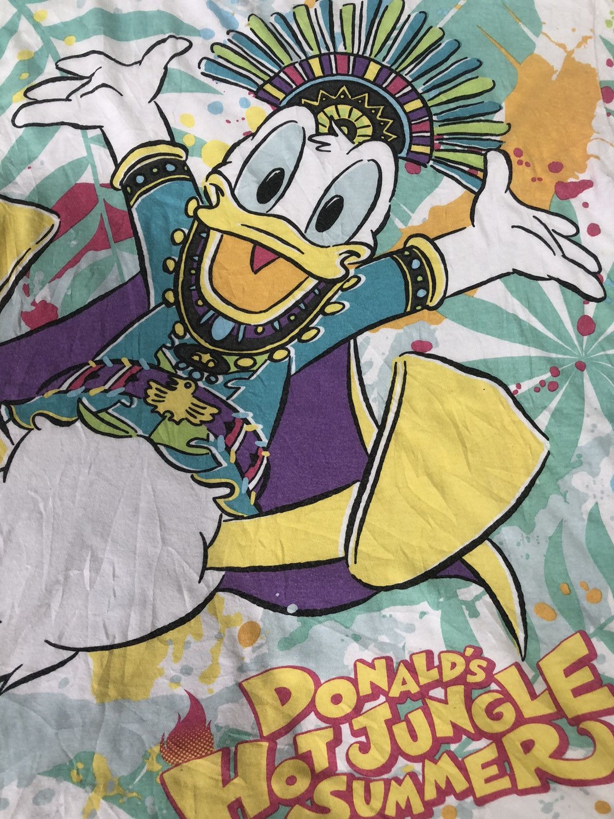 Disney × Hysteric Glamour × Japanese Brand Tokyo Disney Resort All Over Print Tshirt Tee Size US L / EU 52-54 / 3 - 6 Thumbnail