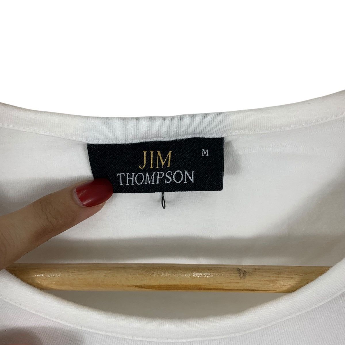 Jim Thompson Vintage JIM THOMPSON THAILAND Elephant Reflective Tee Size M / US 6-8 / IT 42-44 - 7 Thumbnail