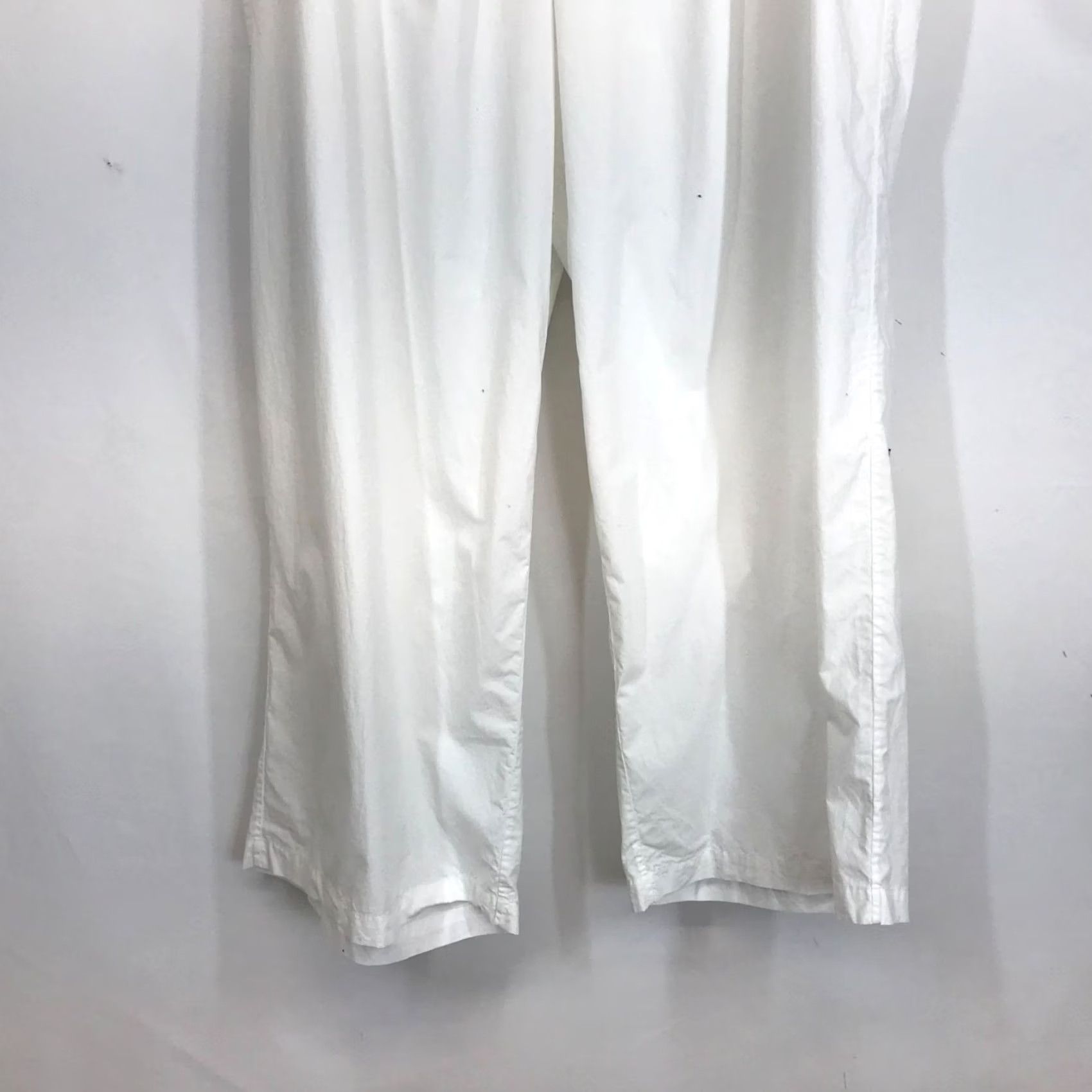 SKIMS SKIMS WOMEN'S Pants 3X White 100% Cotton Elastic Waist Pull-On Lounge PANTS Womens Plus Size 40" / US 18 - 3 Thumbnail