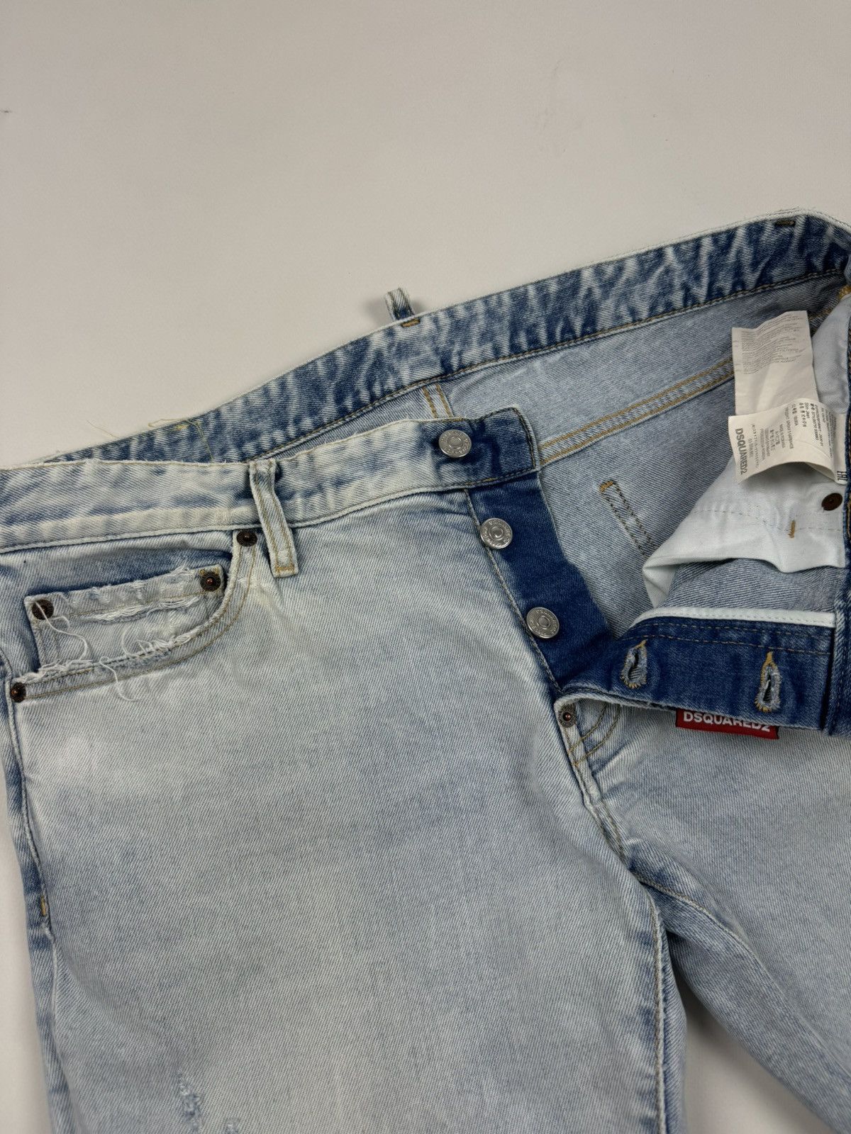 Dsquared2 Dsquared2 Iconic Denim Dept Dean & Dan Caten Washed Jeans Size US 35 - 9 Thumbnail