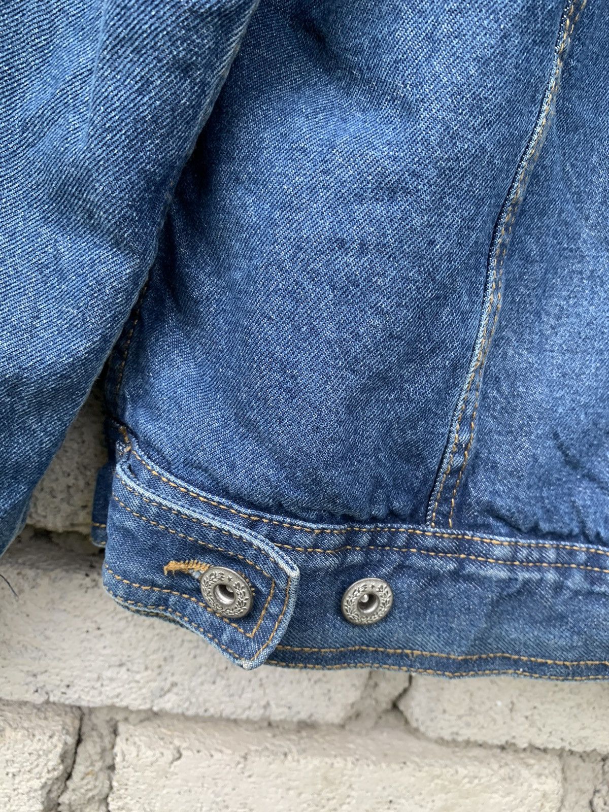 Japanese Brand × Other 🔥Steals🔥 HALHAM Denim Sherpa Lined Jacket Size US L / EU 52-54 / 3 - 11 Thumbnail