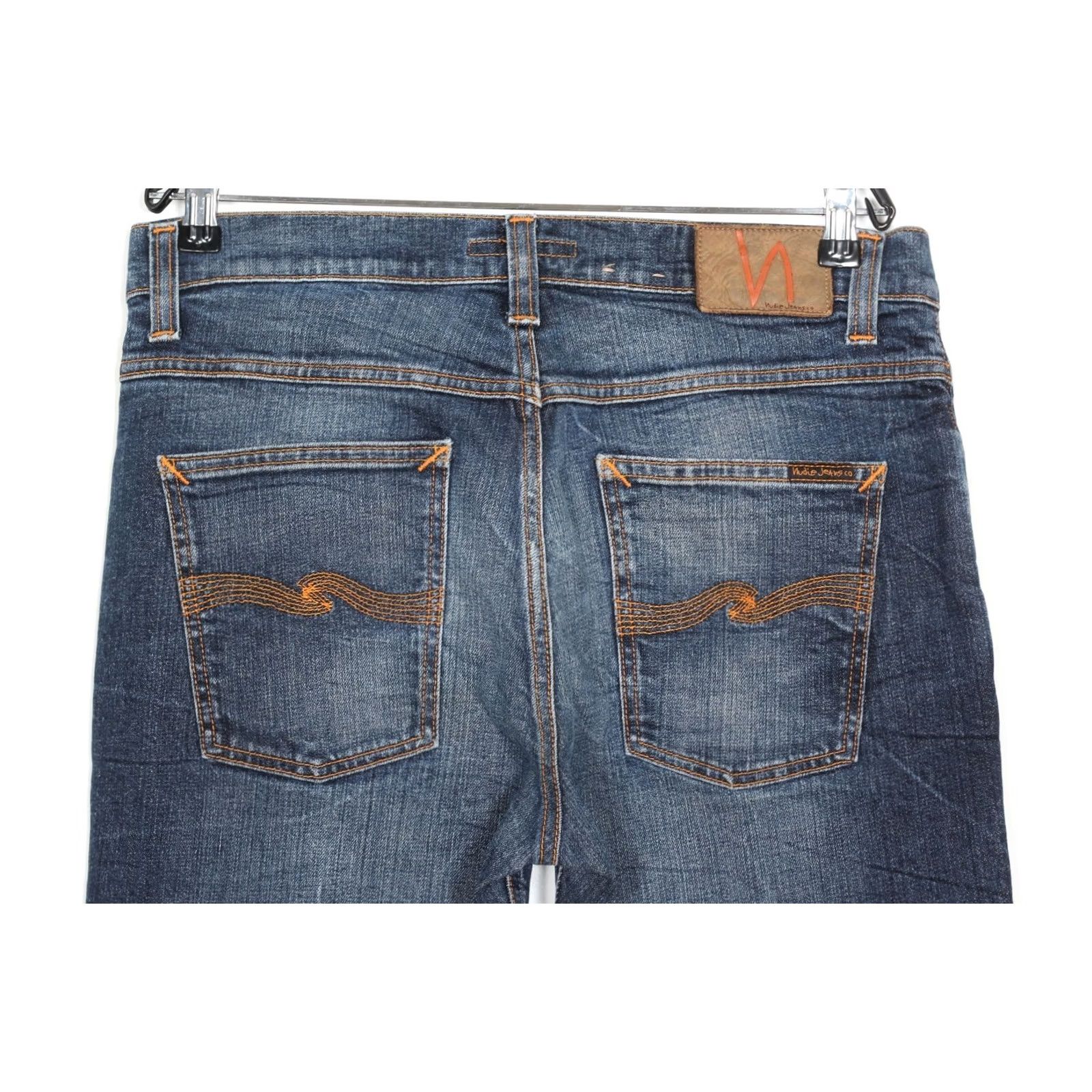 Nudie Jeans NUDIE JEANS DUDE DAN Jeans Men Size W31 L32 Slim Fit Stretch Dark Fuzz DZ7543 Size US 31 - 3 Thumbnail