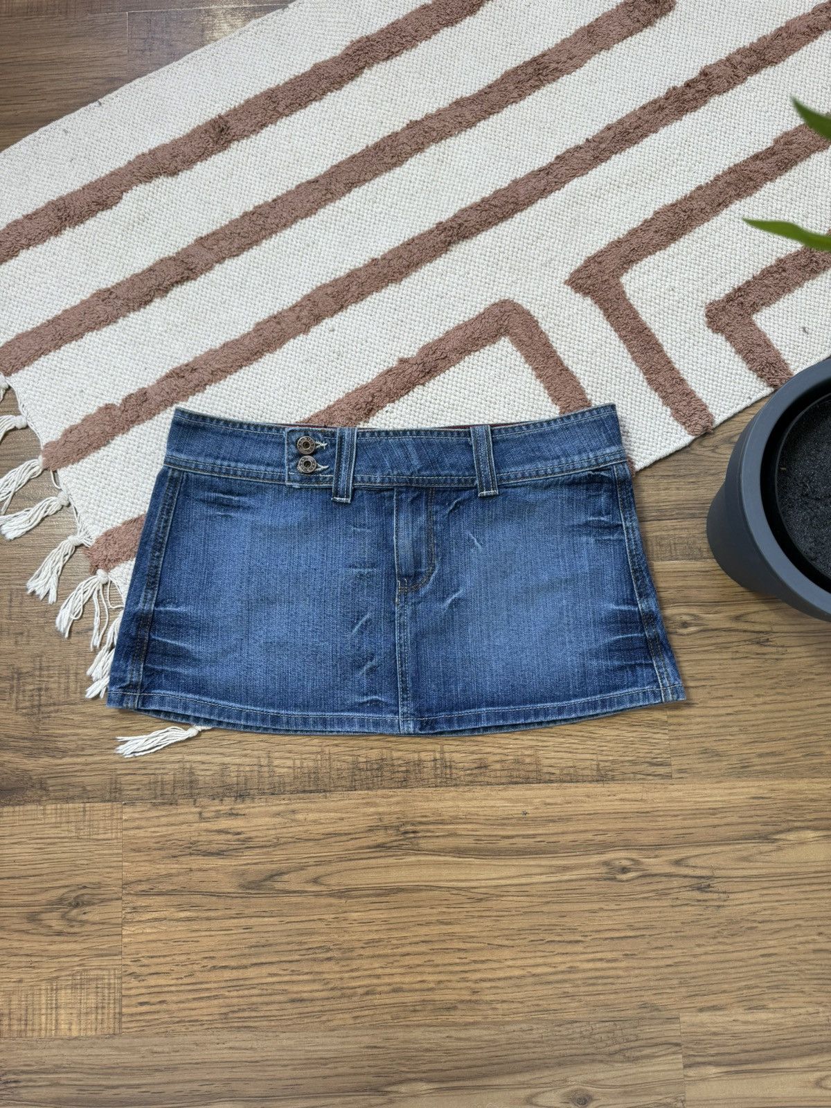 Von Dutch VINTAGE RARE VON DUTCH MINI SKIRT Size 30" / US 8 / IT 44 - 3 Thumbnail