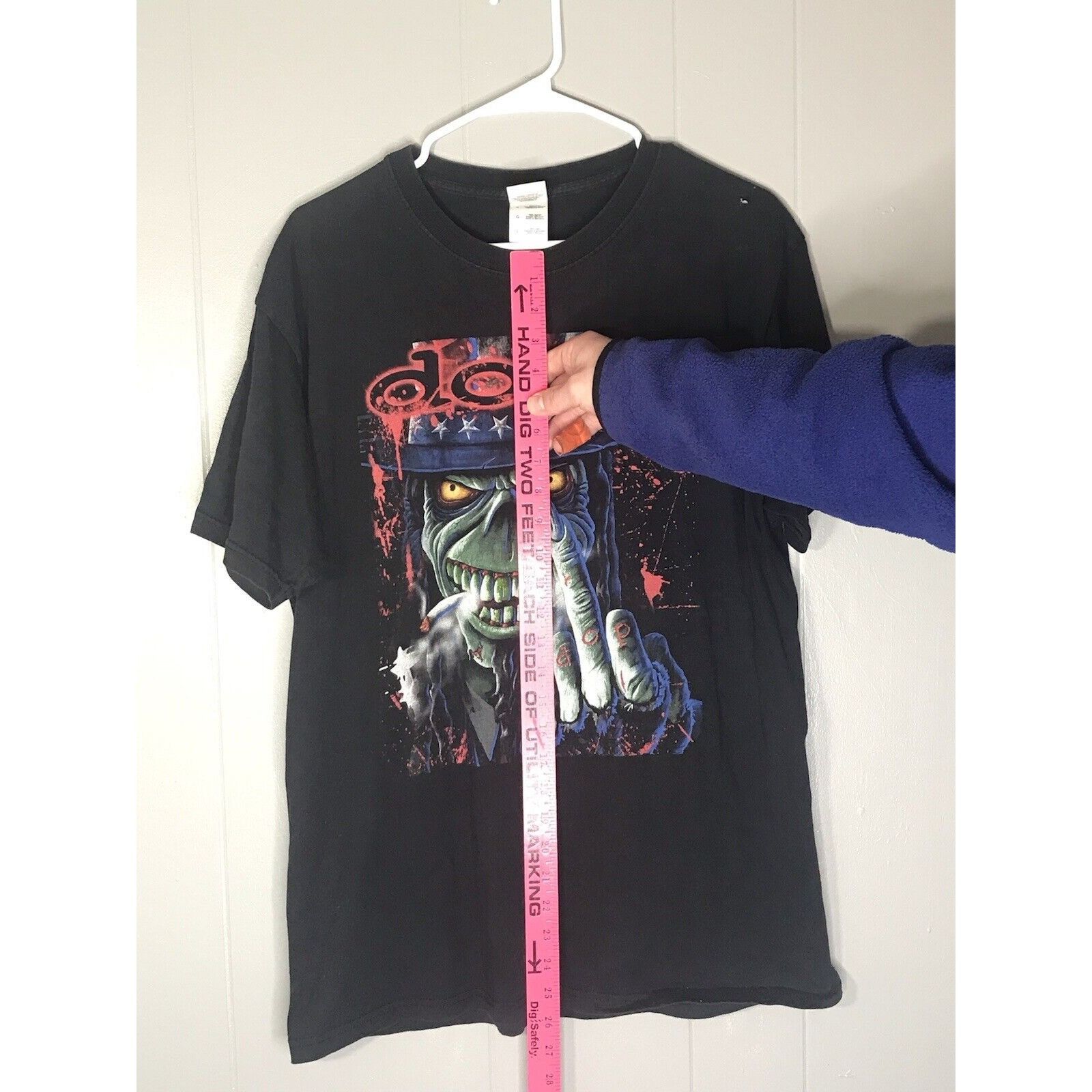 Vintage Vintage Adult LG ca. 2005 DOPE Band Nu Metal F*** The World Size US L / EU 52-54 / 3 - 3 Thumbnail