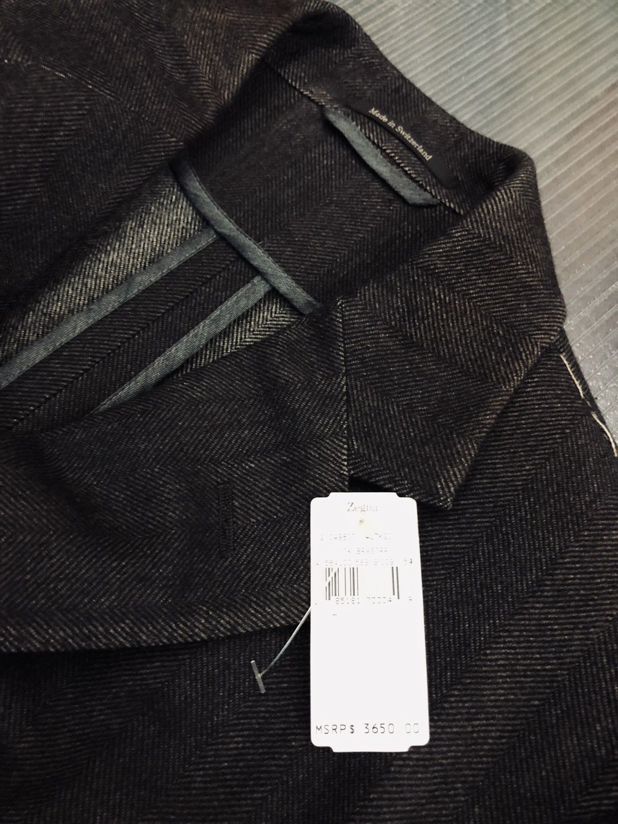Ermenegildo Zegna Zegna 🇨🇭Duo dark brown wool cashmere Milano fit Coat 52 NWT Size US L / EU 52-54 / 3 - 3 Thumbnail