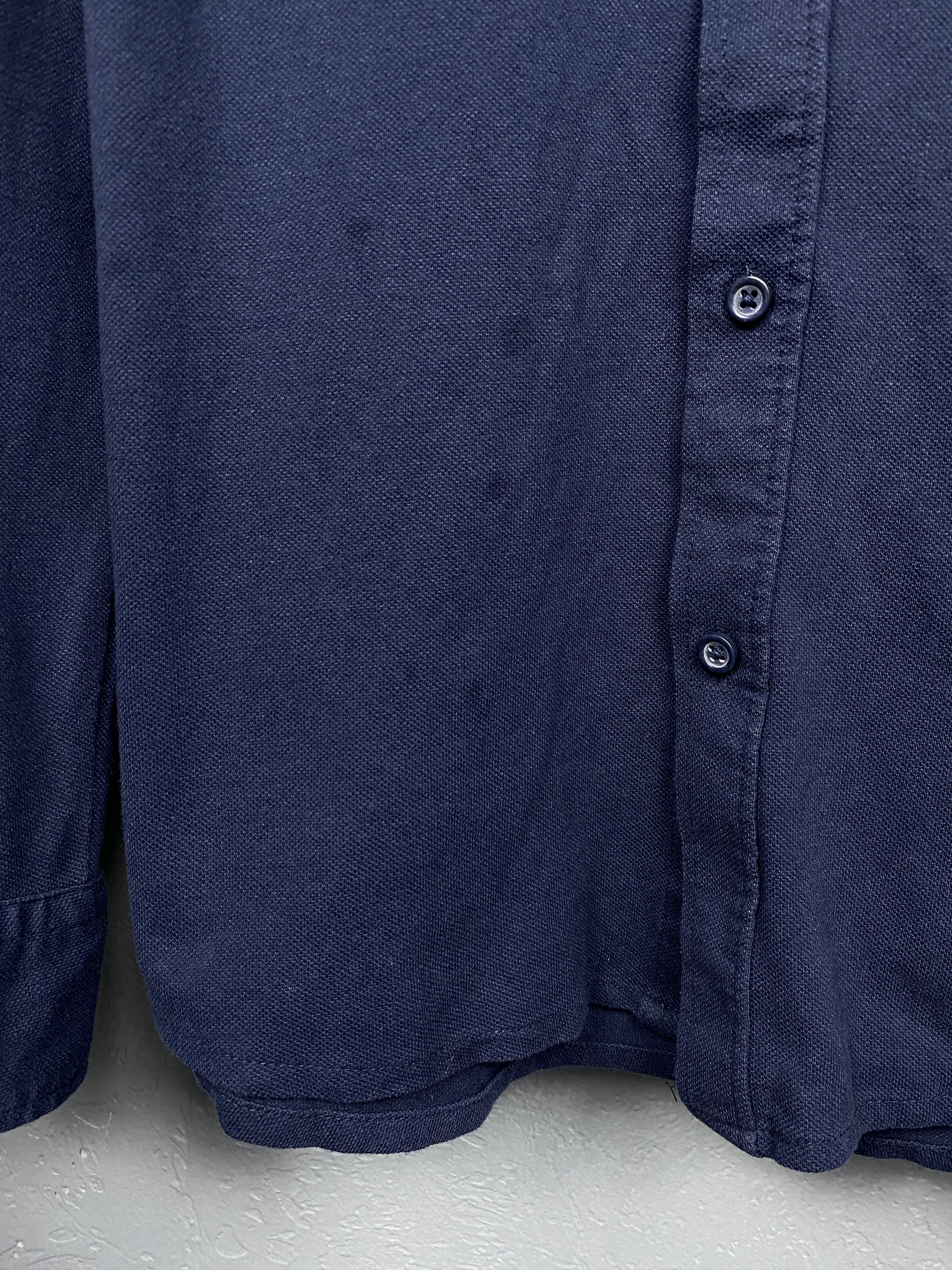 Folk Folk Vintage Mens Long Sleeve Polo Shirt Y2K Size US L / EU 52-54 / 3 - 3 Thumbnail