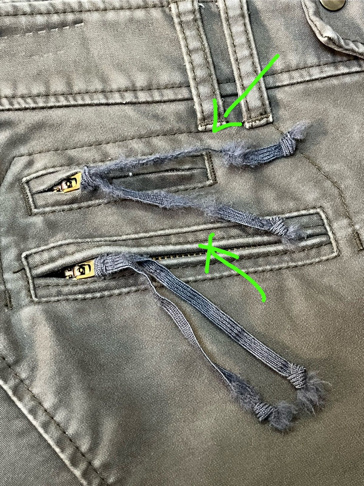 Japanese Brand Japanese apparel brand MIN-RNA INC flared Y2K cargo pant Size US 30 / EU 46 - 18 Thumbnail