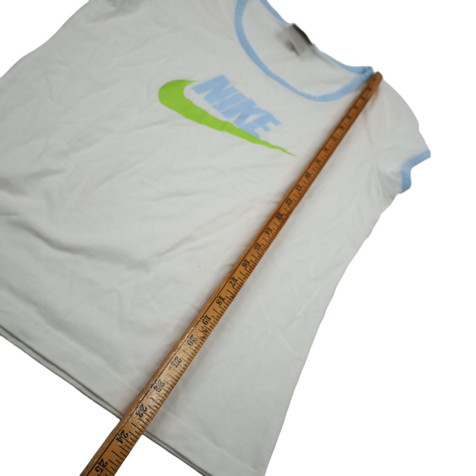Nike × Vintage Vintage Y2k Nike Ringer Spellout Graphic T Shirt Size L / US 10 / IT 46 - 7 Thumbnail