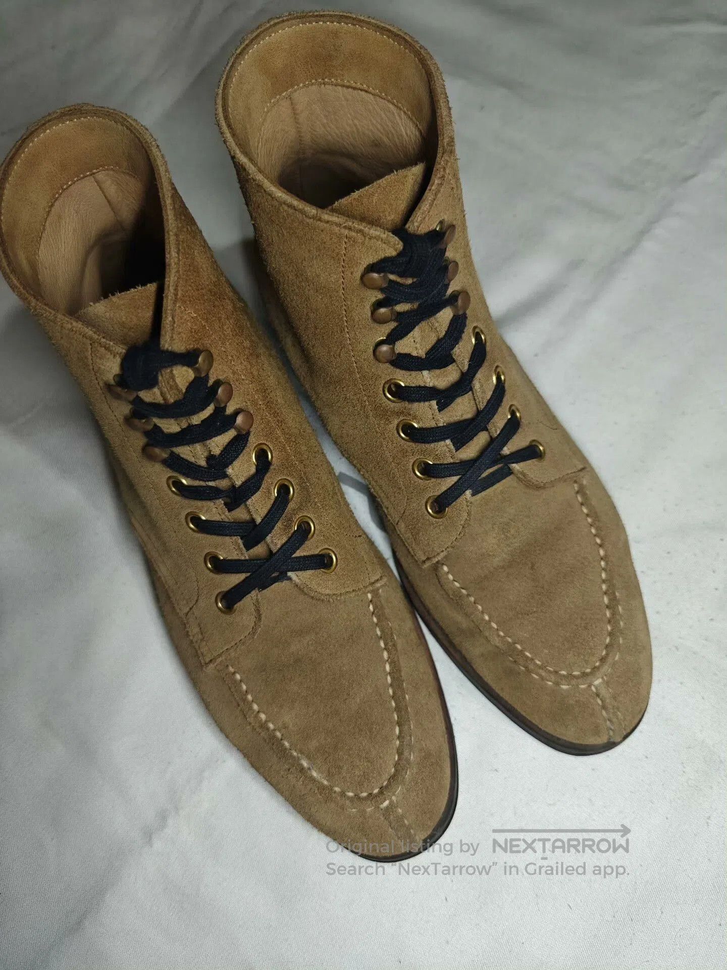 Iron Heart Iron Boots CSF Suede Work Boots. Size US 6.5 / EU 39-40 - 1 Thumbnail