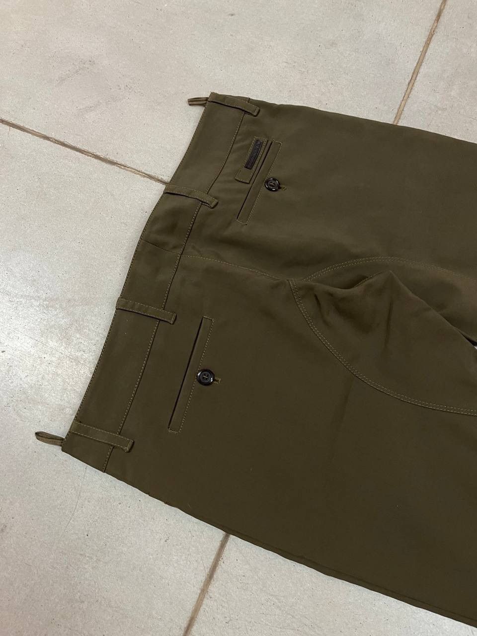 Prada 2010 Vintage Prada Pants Black Tab Logo Size 27" / US 4 / IT 40 - 3 Thumbnail