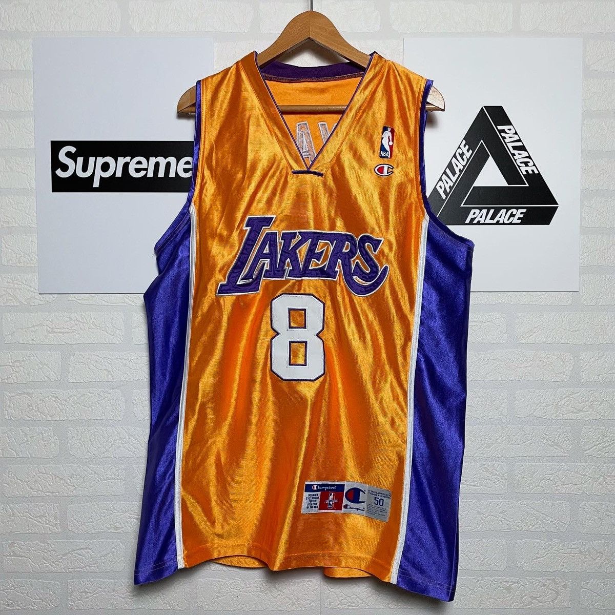 Kobe Bryant Champion Jersey #8 Vintage LA Lakers Size M