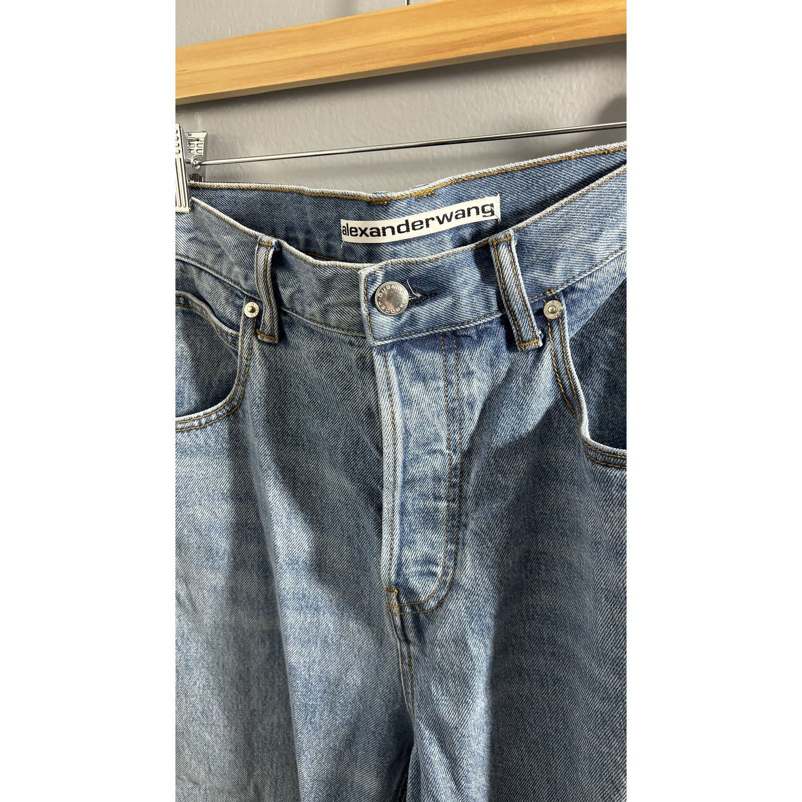 Alexander Wang Alexander Wang Blue Baggy Jean Size 28" / US 6 / IT 42 - 3 Thumbnail
