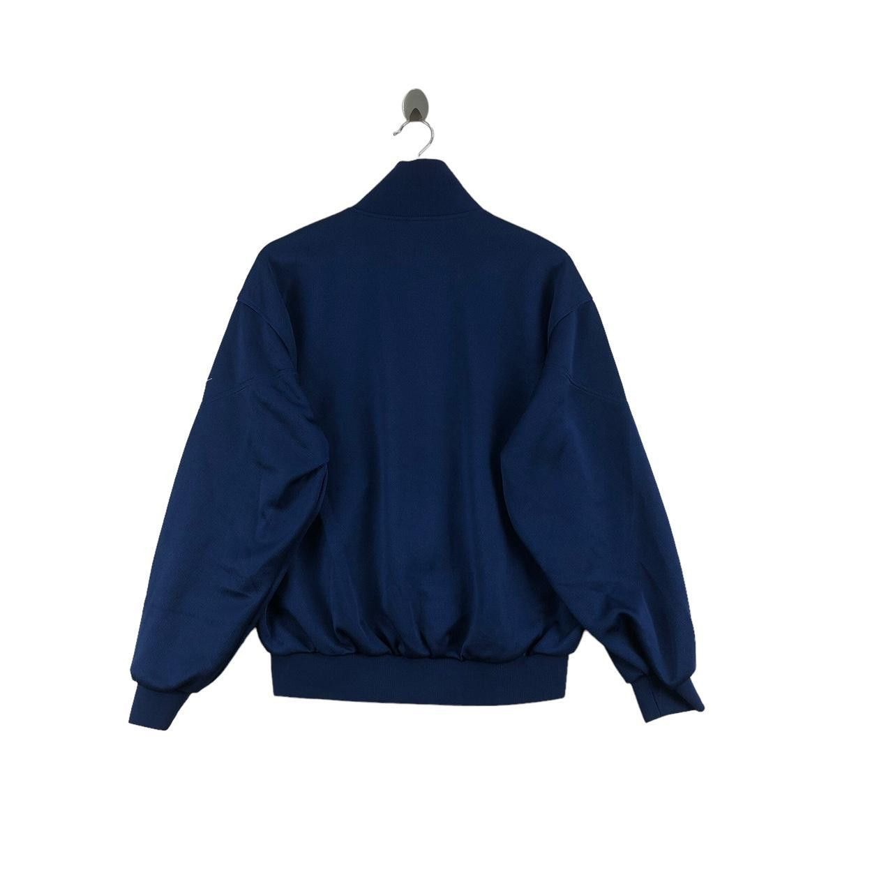 Nike Vintage NIKE SWOOSH Logo Grey Tag Zipper Warm Sweater Jacket Size US XL / EU 56 / 4 - 2 Thumbnail