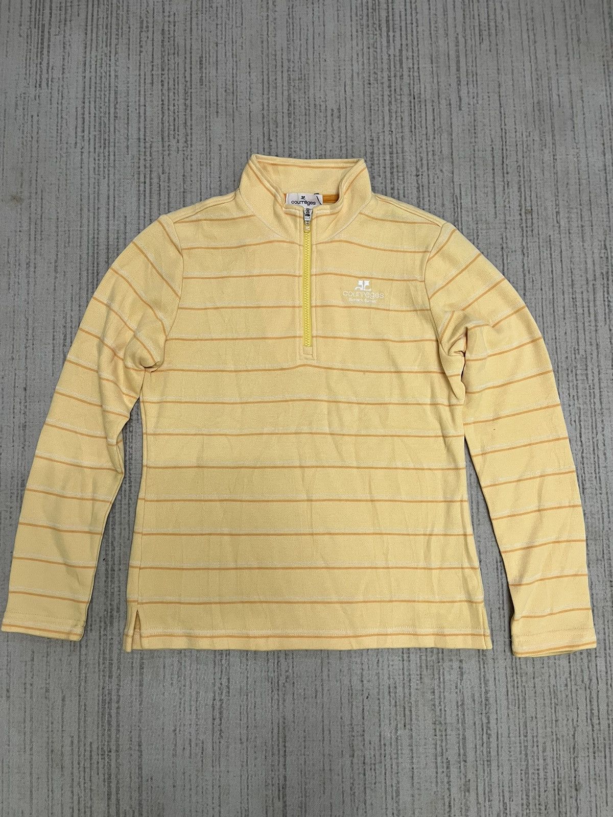Courreges × Issey Miyake × Tsumori Chisato Vintage coureges polo sweatshirt Size S / US 4 / IT 40 - 1 Thumbnail