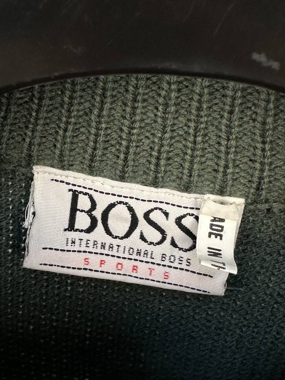 Hugo Boss Hugo Boss vintage 80s 90s embroidered big logo sweater M-L Size US M / EU 48-50 / 2 - 5 Thumbnail