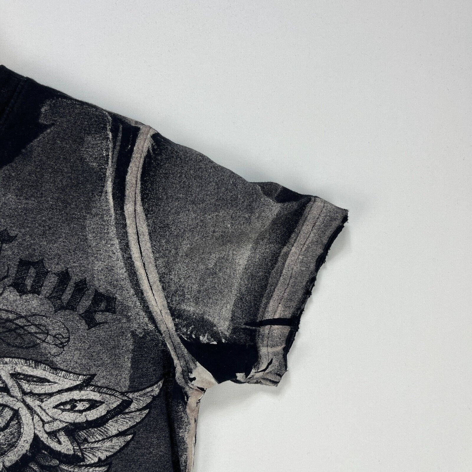 Affliction × Vintage Vintage Y2K Affliction Sinful T Shirt Small Women's Size S / US 4 / IT 40 - 9 Thumbnail