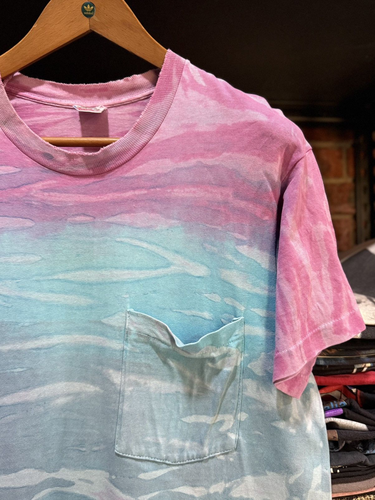 Girl Skateboards Thrashed Vintage 90s FOTL Pocket Tie Dye Distressed Tee Size US M / EU 48-50 / 2 - 2 Thumbnail