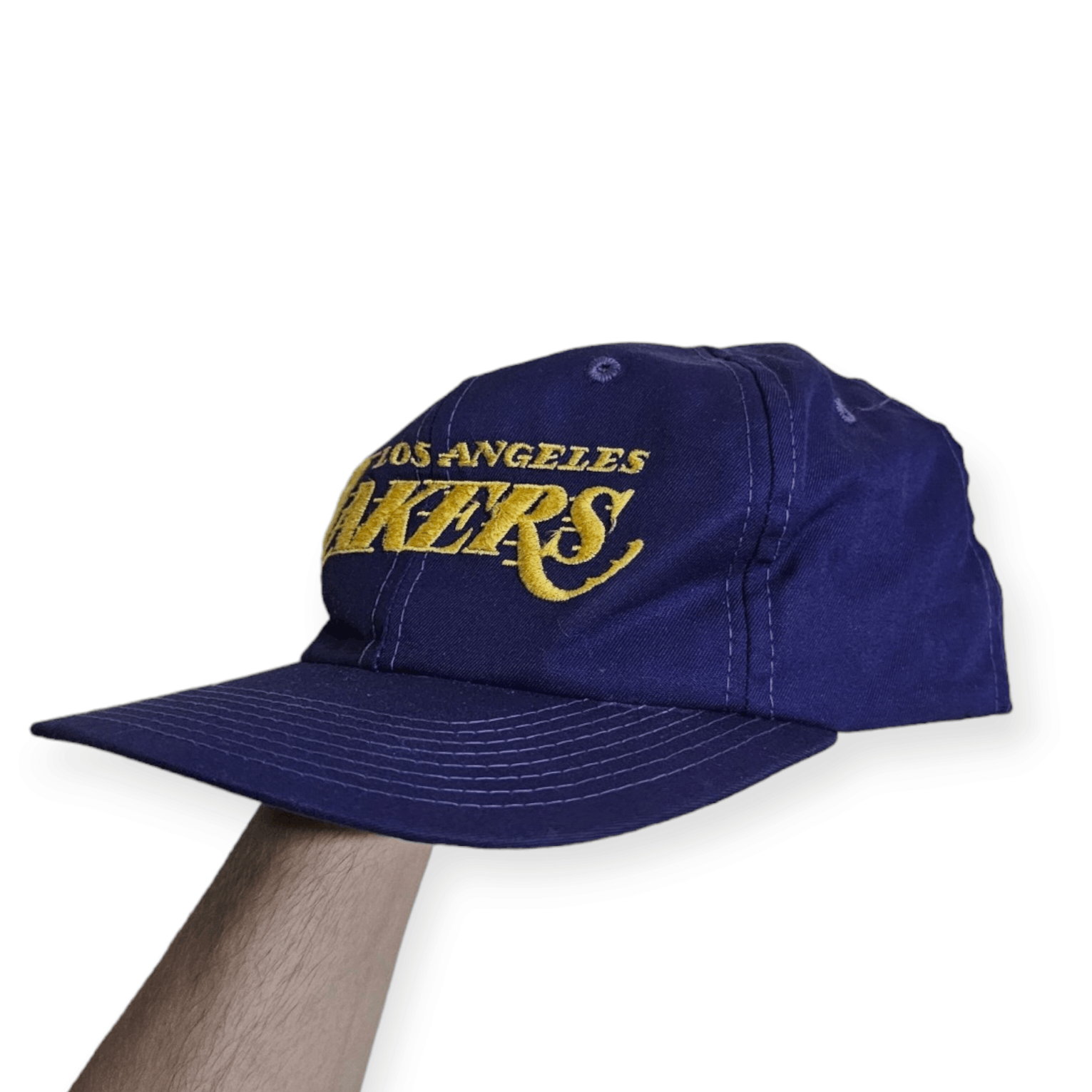 NBA × Sports Specialties RARE 90's Lakers Hat Size ONE SIZE - 3 Thumbnail
