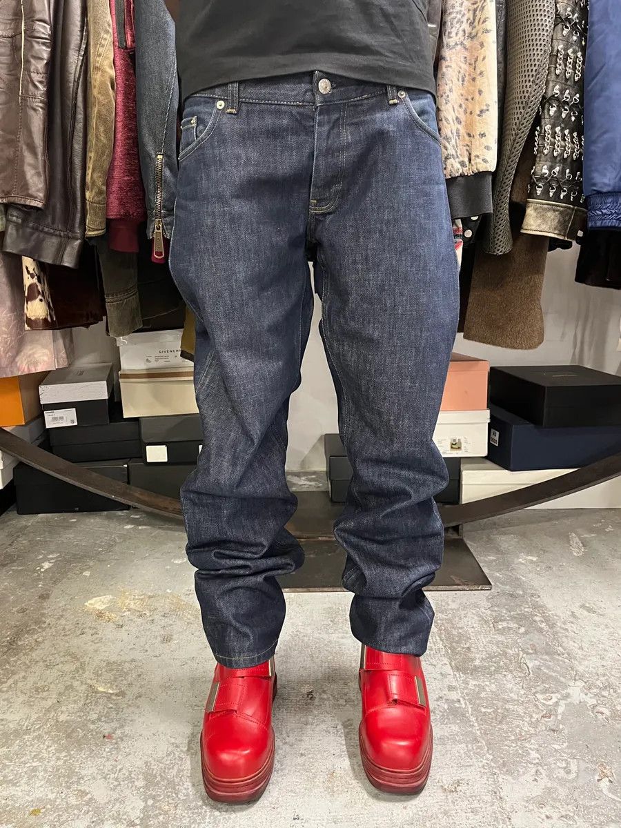 Helmut Lang Helmut Lang Brut Navy Jeans Size US 33 - 2 Thumbnail