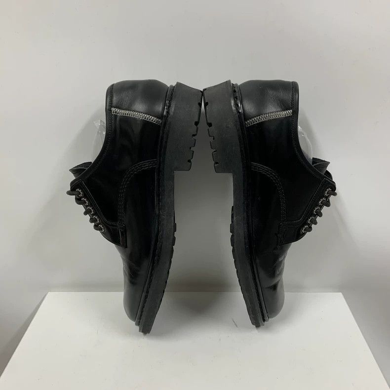 Dior Dior Black Leather Dress Shoes Size 39.5-2505 Size US 6 / IT 36 - 4 Thumbnail