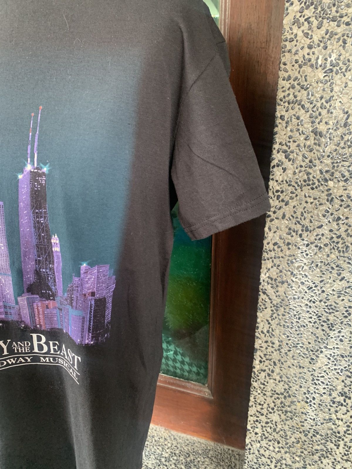 Beauty Beast × Disney × Vintage Vintage 90s Beauty And The Beast The Broadway Musical Tees Size US M / EU 48-50 / 2 - 3 Thumbnail
