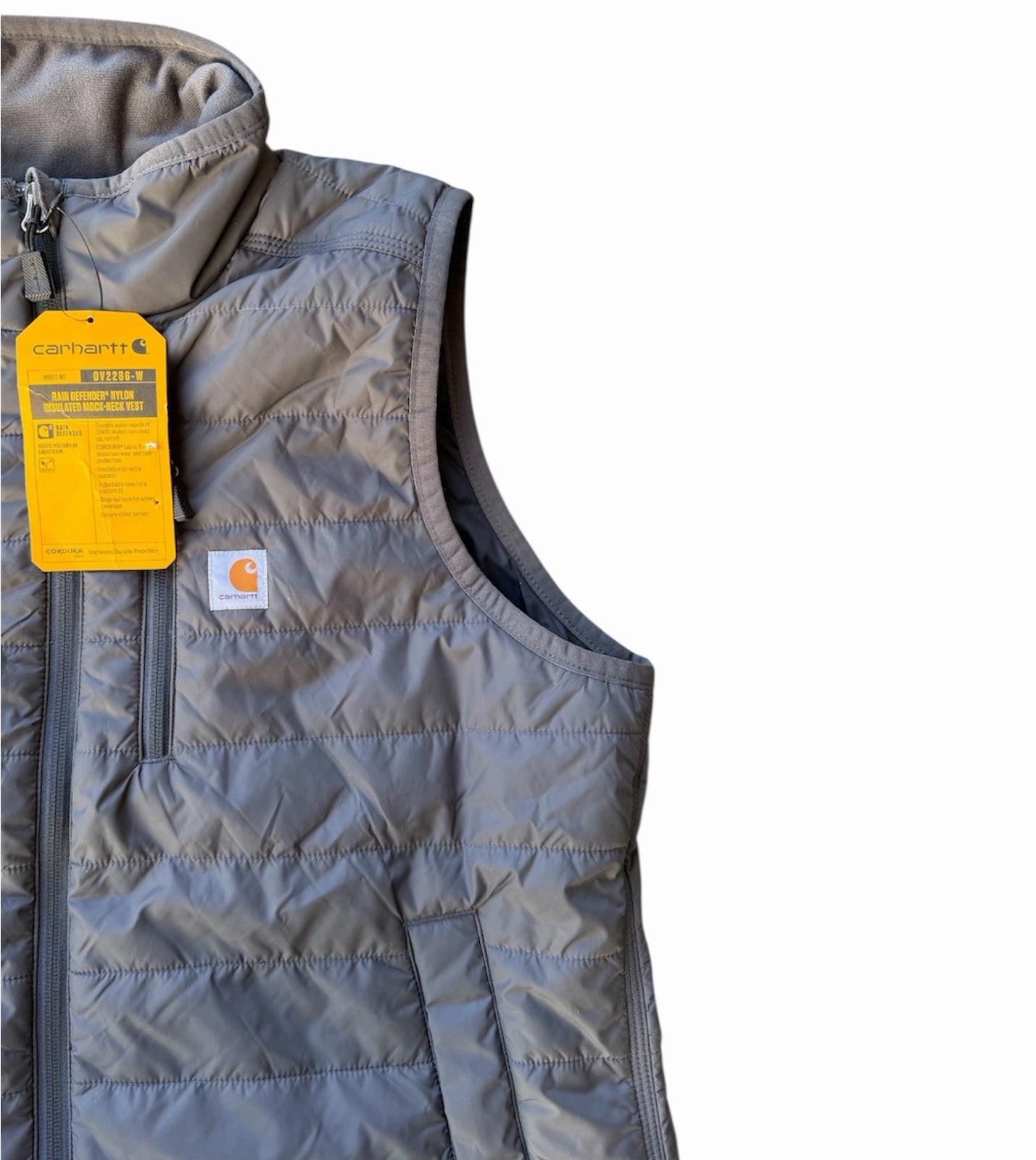 Carhartt NWT Monster Energy x Carhartt Rain Defender Vest 22” X 26” Size L / US 10 / IT 46 - 4 Thumbnail