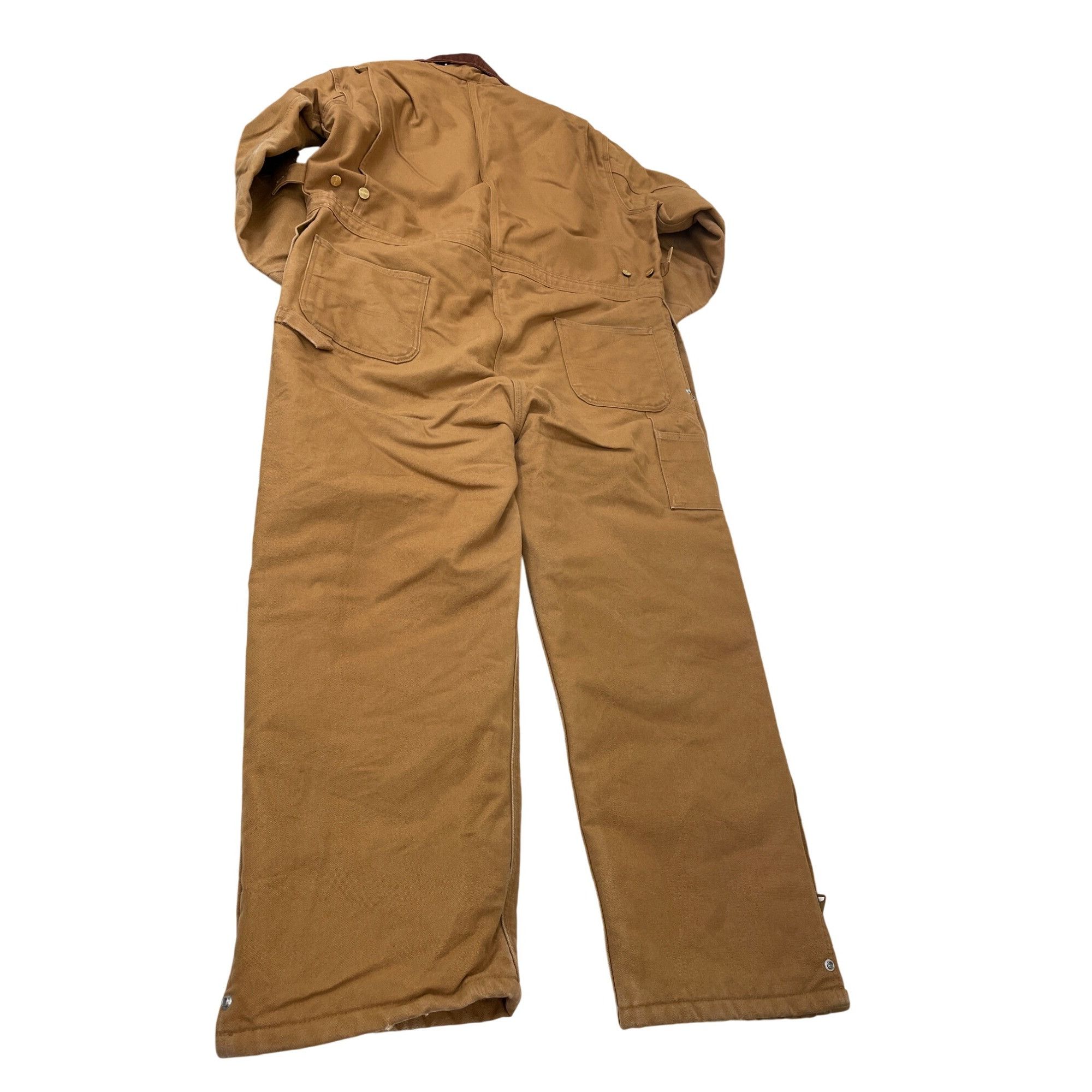Carhartt Carhartt X01BRN Mens Tan Insulated Coveralls Size 50 S SKU 8 Size US M / EU 48-50 / 2 - 24 Thumbnail