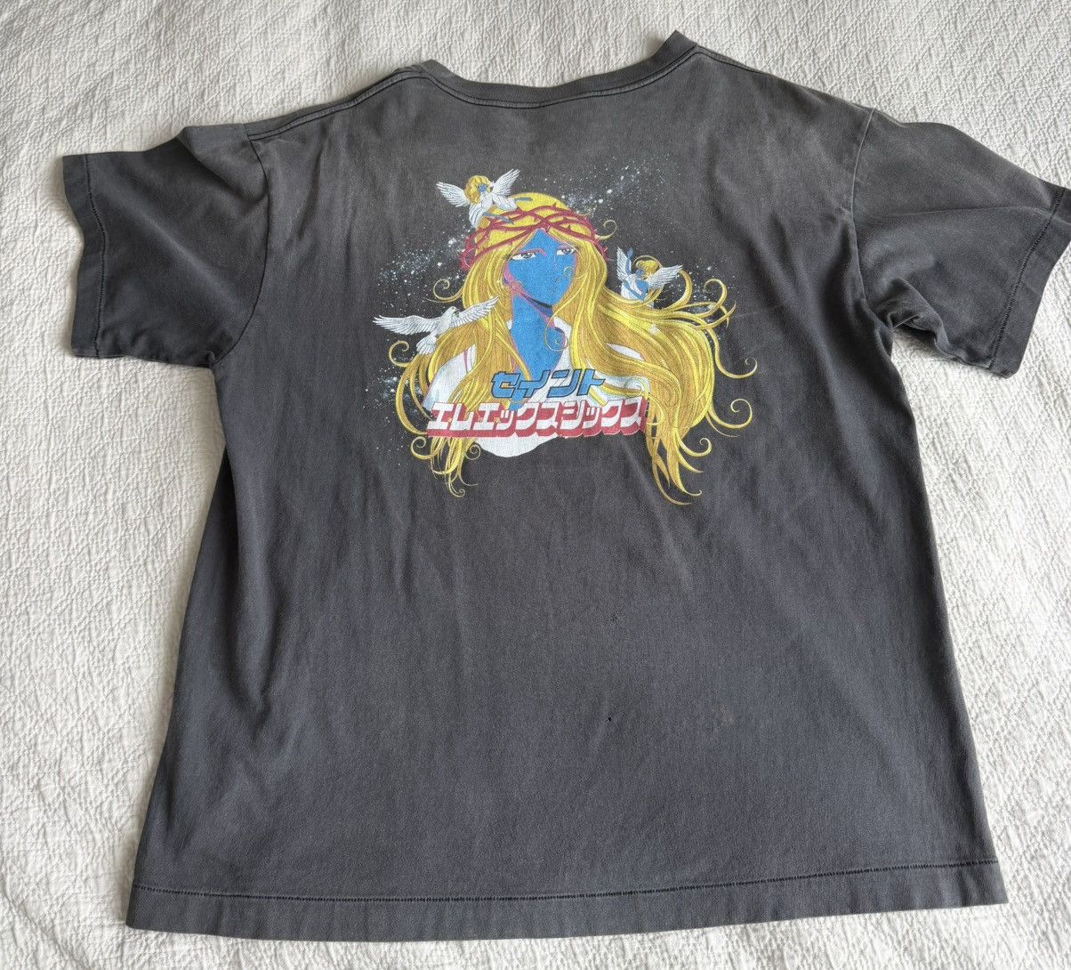 Saint Michael Saint Michael Blue Face 2023 XL tee Size US XL / EU 56 / 4 - 7 Thumbnail