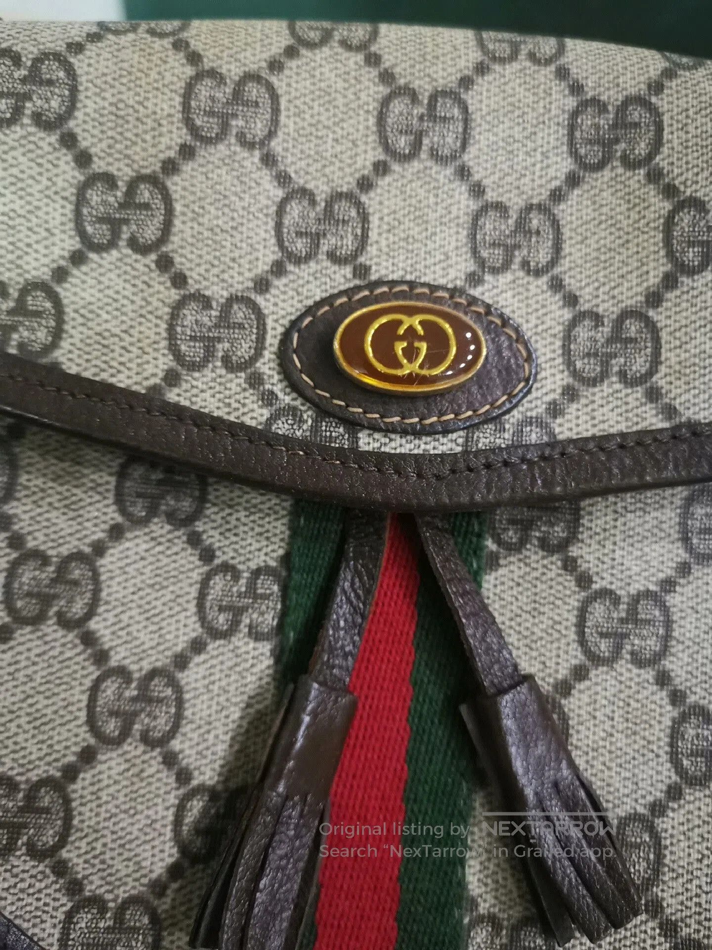 Gucci Vintage Gucci Mini Crossbody Phone Bag. Size ONE SIZE - 5 Thumbnail