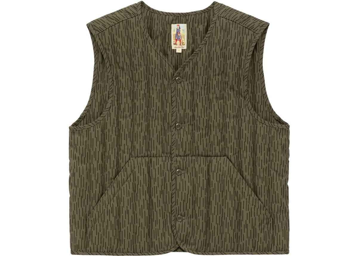 Aime Leon Dore Aime Leon Dore Quilted Vest Rain Camo Size US XS / EU 42 / 0 - 1 Thumbnail