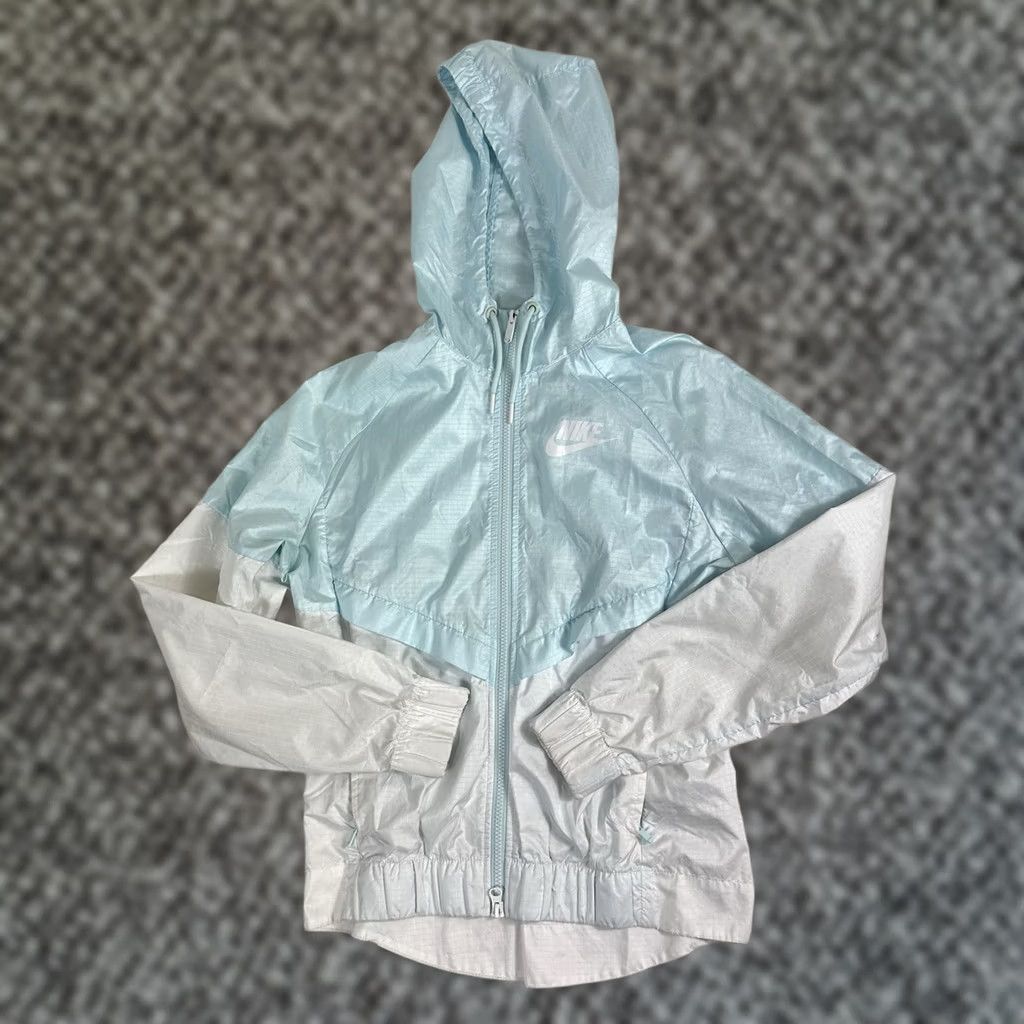 Nike Nike Sportswear Women’s Jacket Windrunner Full Zip Windbreaker Blue White S Size S / US 4 / IT 40 - 1 Thumbnail