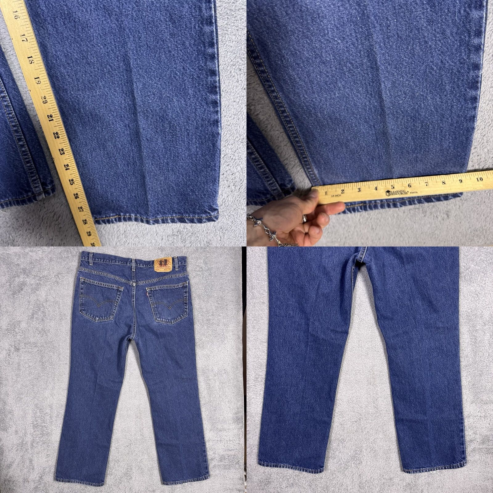 Levi's VINTAGE Levi's 517 Jeans Men 38x28 USA Made Bootcut Western Cowboy Batwing 90s Y2K Style Mens Jeans Size US 38 / EU 54 - 8 Thumbnail