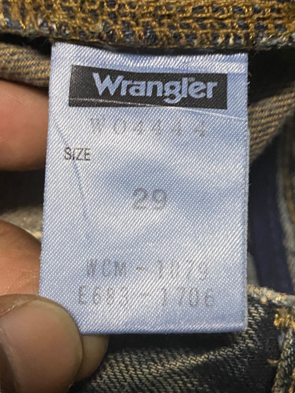 Wrangler Wrangler Authentic Western geams Distressed Loose Jeans Size US 30 / EU 46 - 20 Thumbnail