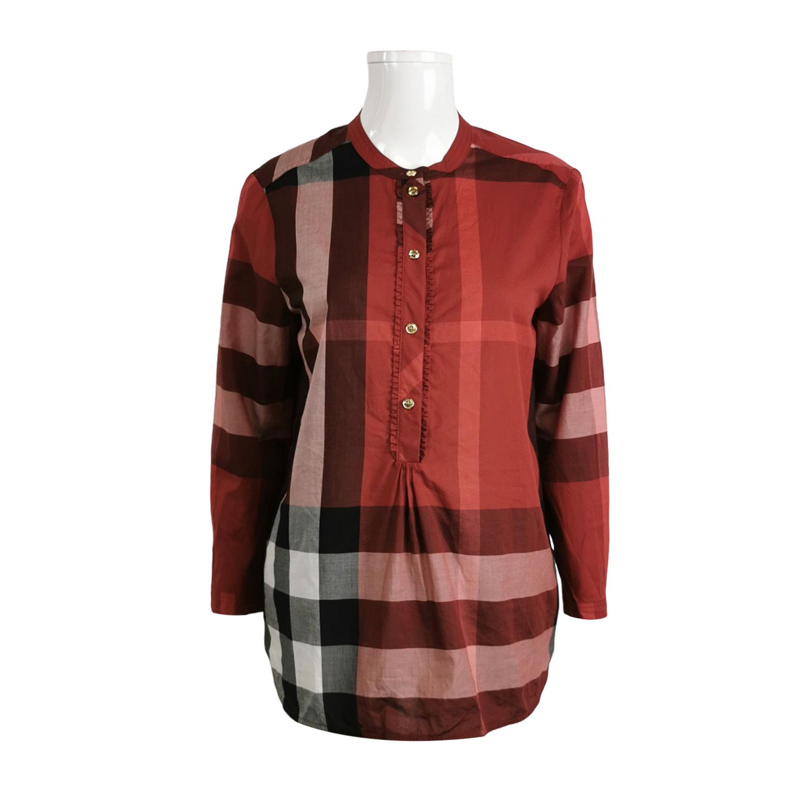 Burberry Burberry Women s Button Ups Size S / US 4 / IT 40 - 1 Thumbnail
