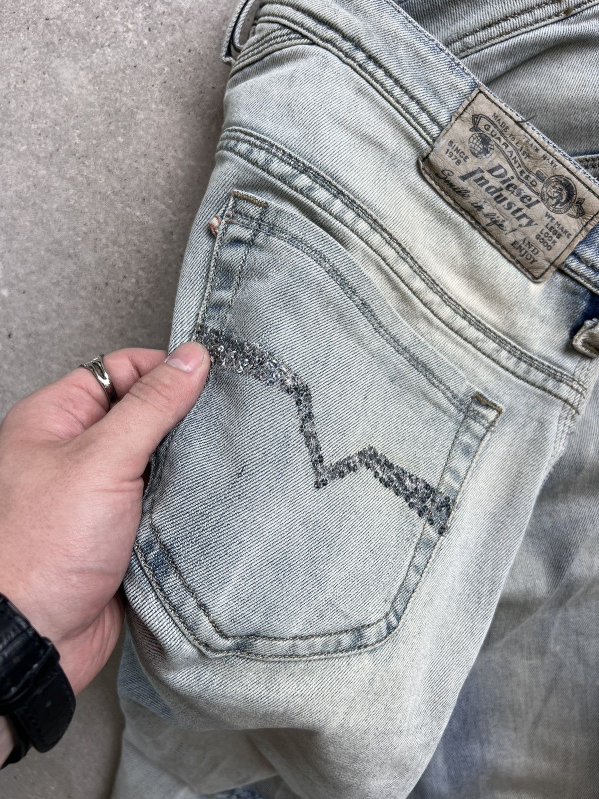 Diesel Vintage Diesel Jeans Distressed Denim Size US 32 / EU 48 - 10 Thumbnail
