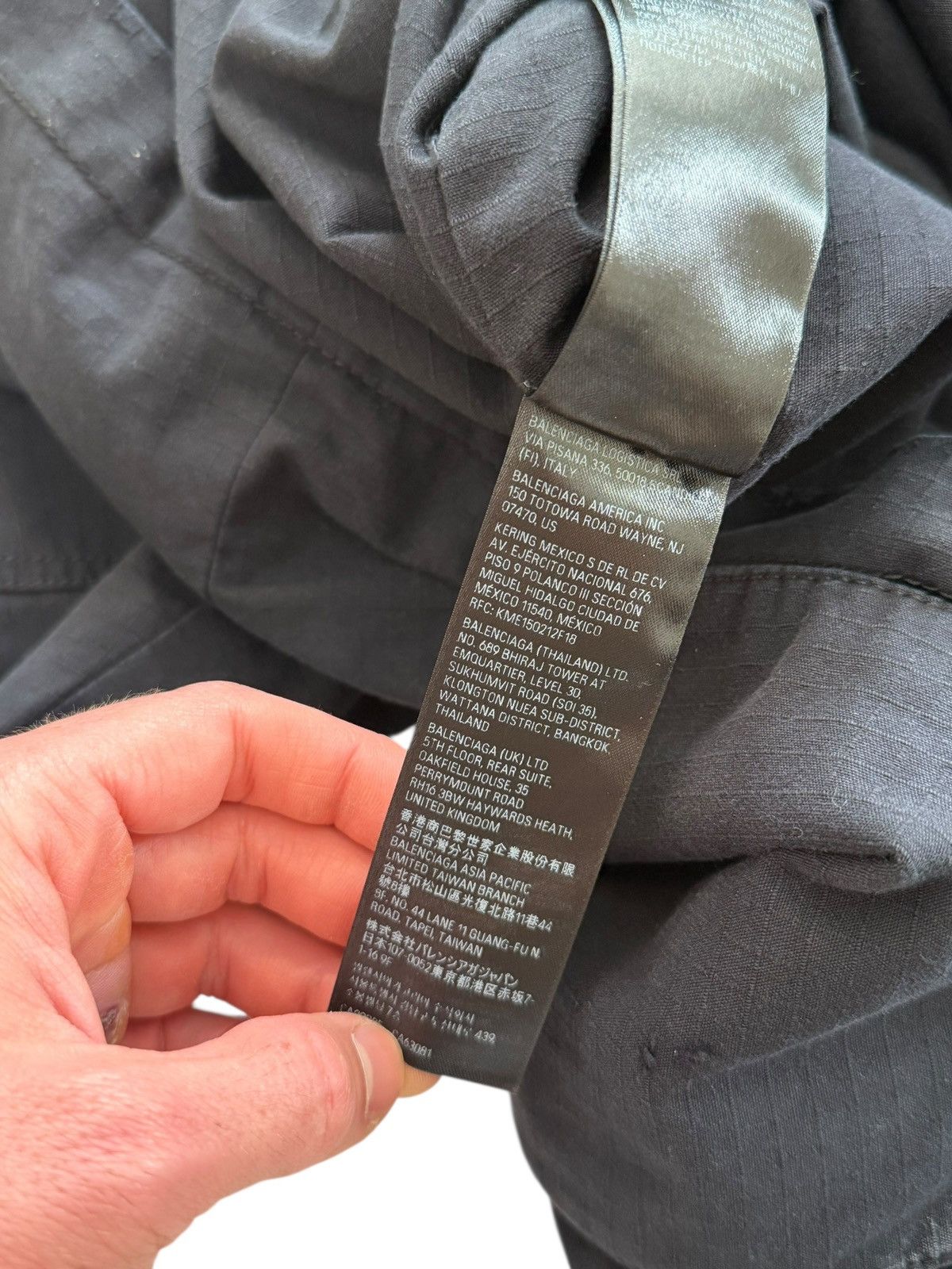Balenciaga $4,690 Mud Show Double Sided Front Zip Military Parka Size US XXL / EU 58 / 5 - 16 Thumbnail