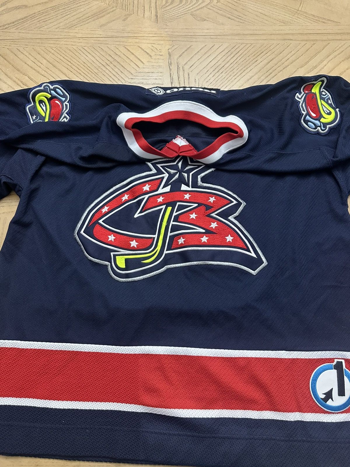 Koho Koho Columbus Blue Jackets hockey jersey, Size US L / EU 52-54 / 3 - 6 Thumbnail