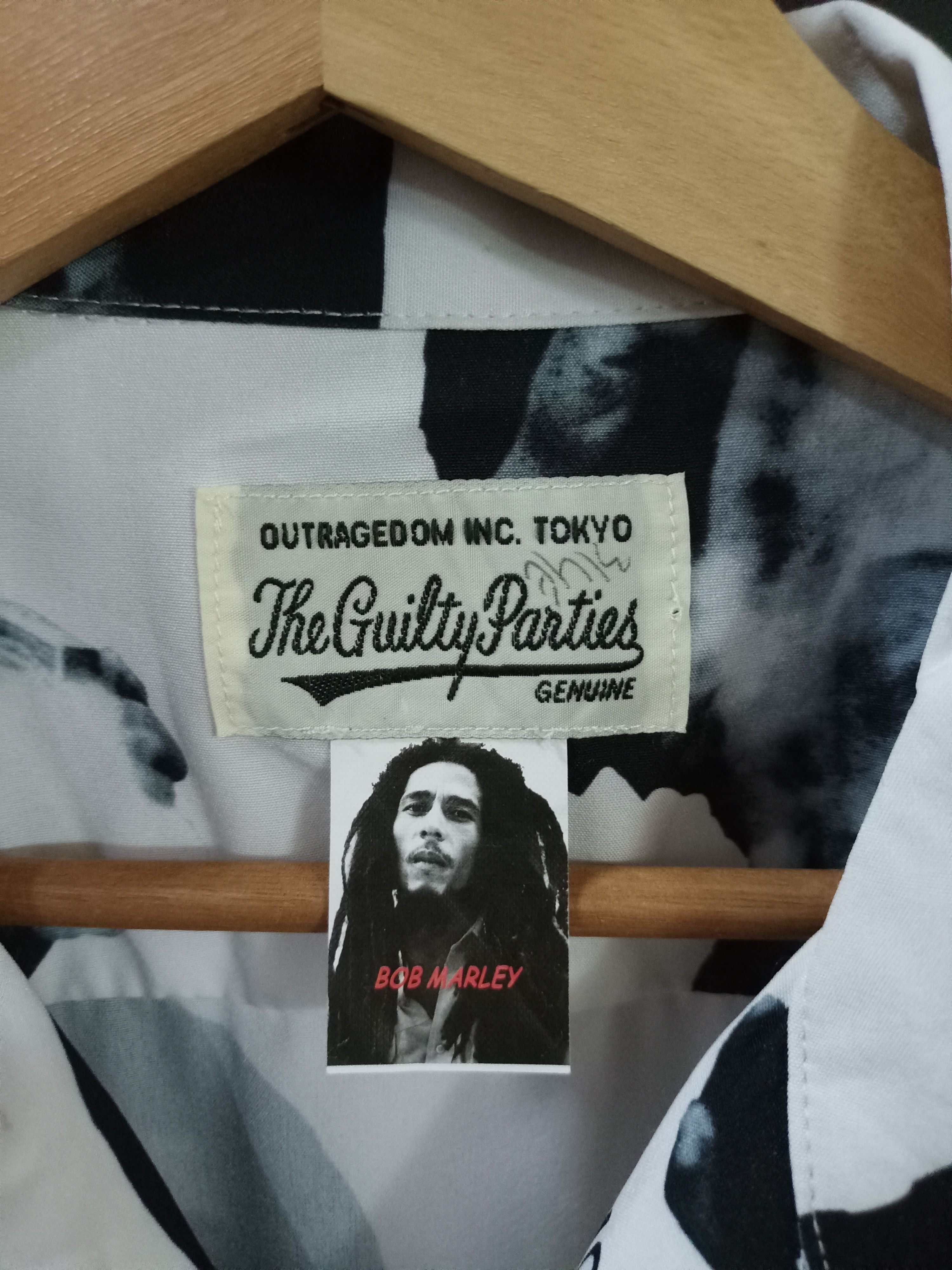 GUILTY PARTIES ボブ・マーリー 長袖カットソー 音楽 バンド Bob Marley ボブ マーリー 長袖 ロングスリーブ T