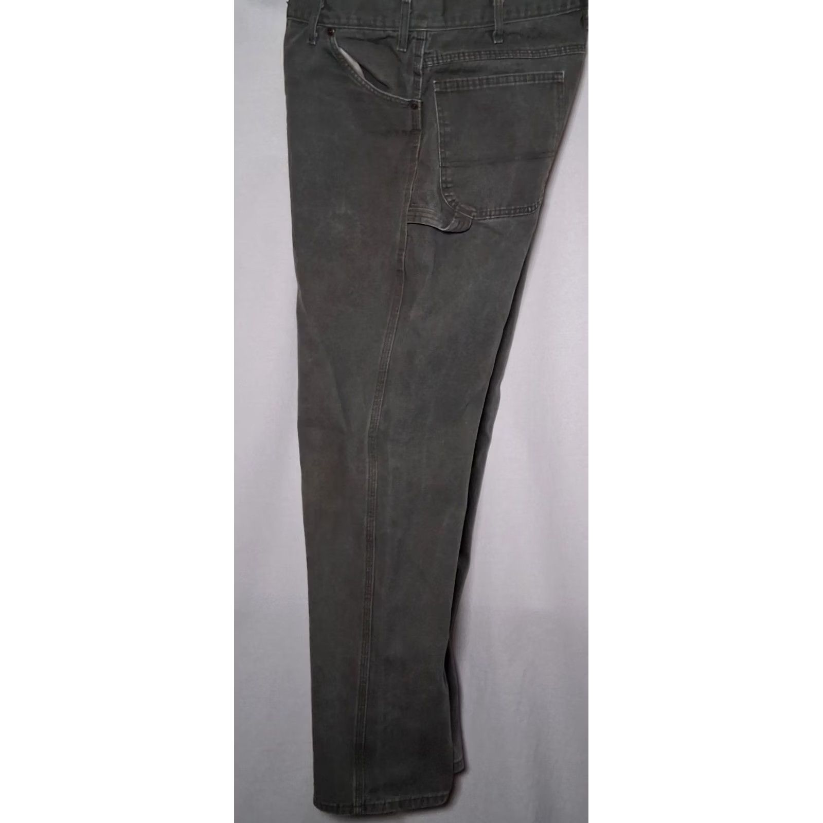 Dickies Dickies Carpenter Pants Men 36x34 Gray Canvas Duck Workwear Pants 5-Pocket Regular Inseam 34 Men Adjustable READ Size US 36 / EU 52 - 6 Thumbnail