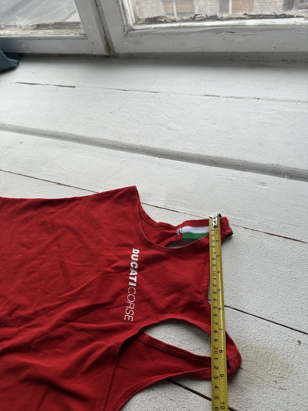 Ducati RARE 🚨 RED DUCATI BIG LOGO TANK TOP WOMEN MOTO SPORT RACING Size S / US 4 / IT 40 - 11 Thumbnail