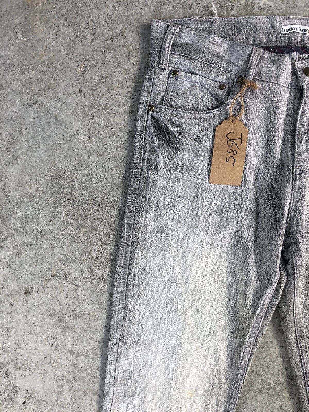 Japanese Brand Japanese London Flared Jeans Distressed Jeans Size US 32 / EU 48 - 4 Thumbnail